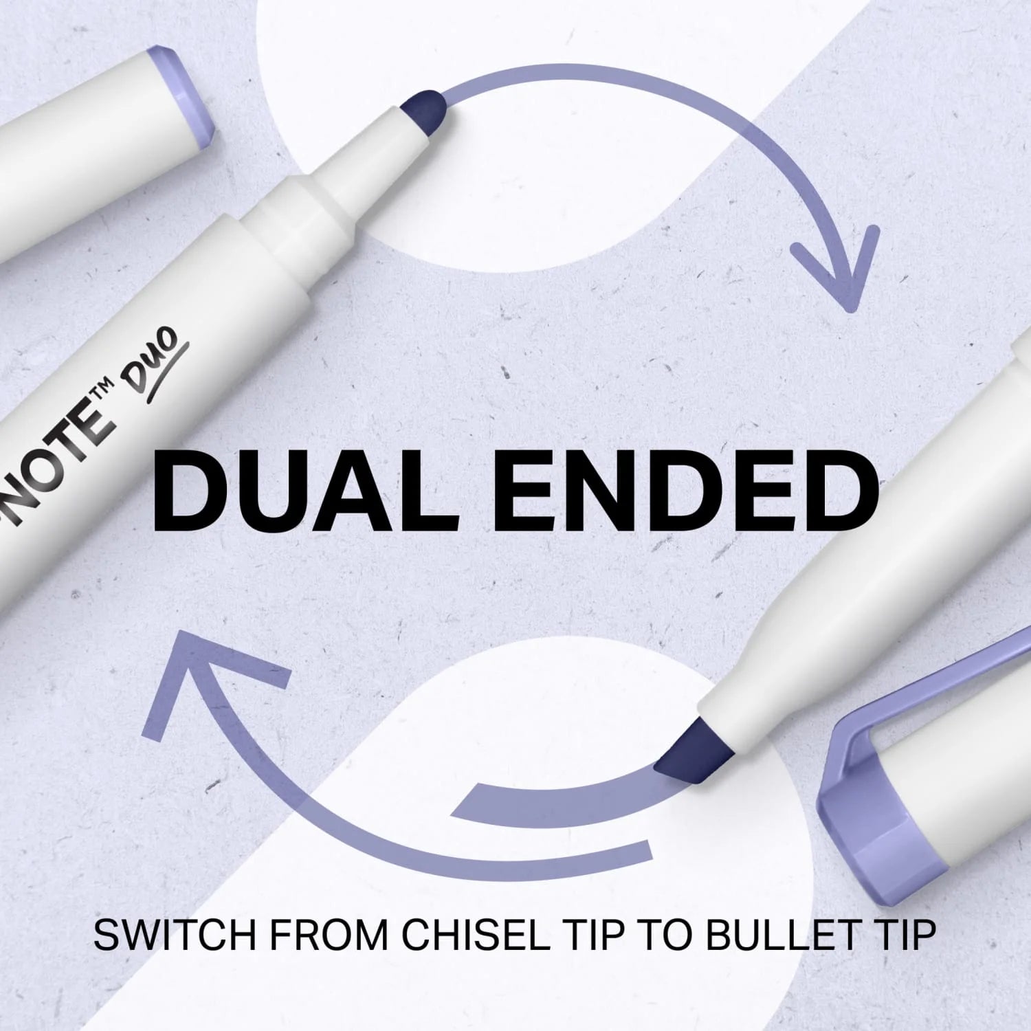 S-Note Duo Dual-Ended Creative, Assorted Colors, Fine & Chisel Tips, 16-Ct