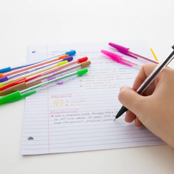 Pure Neon Color Stick Pen - 10 Pack